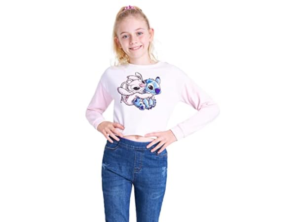 Sudaderas sin capucha para niña Miniatura