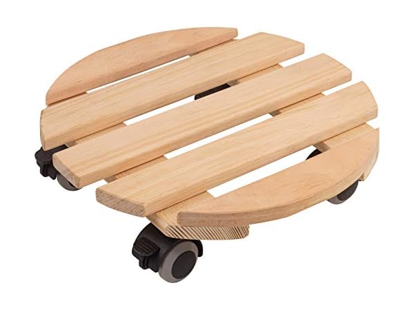 Supports de pots de fleurs à roulettes Vignette