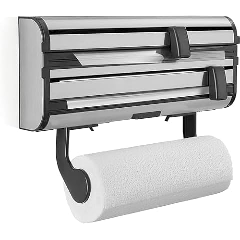 Supports pour papier essuie-tout en aluminium