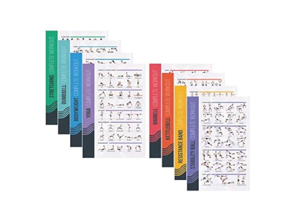 Tableaux muraux d'exercices de fitness Vignette