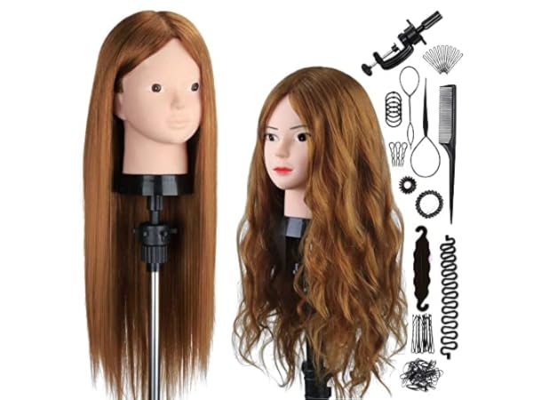 Têtes d'exercice pour coiffure Vignette
