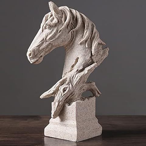 Têtes sculptées décoratives Modernes