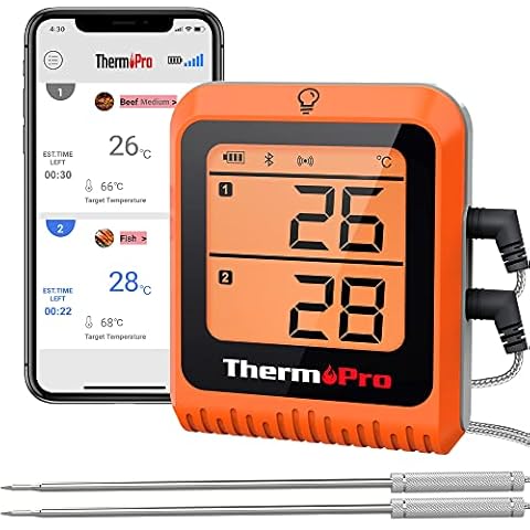 Thermomètres à viande rechargeables