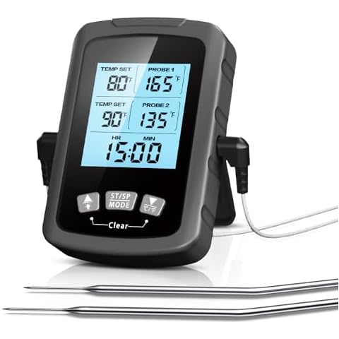 Thermomètres de cuisine avec arrêt automatique