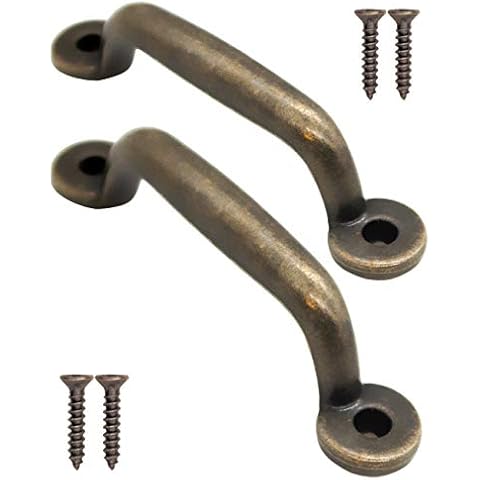 Tiradores de armario de bronce