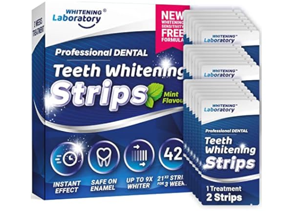 Tiras blanqueadoras de dientes Miniatura