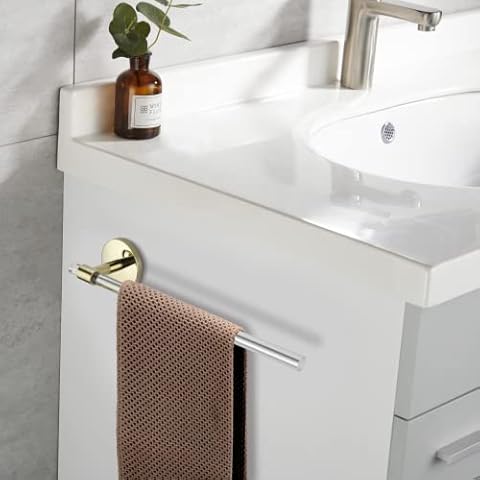 Toalleros de barra de acrílico para baño