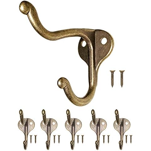 Toalleros de gancho rústicos para baño