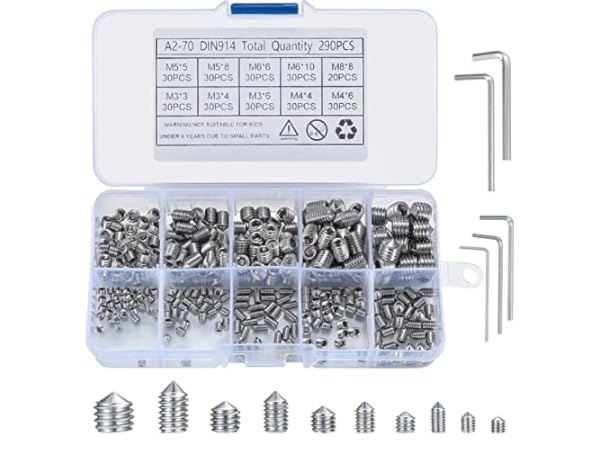 Tornillos de cabeza Allen Miniatura