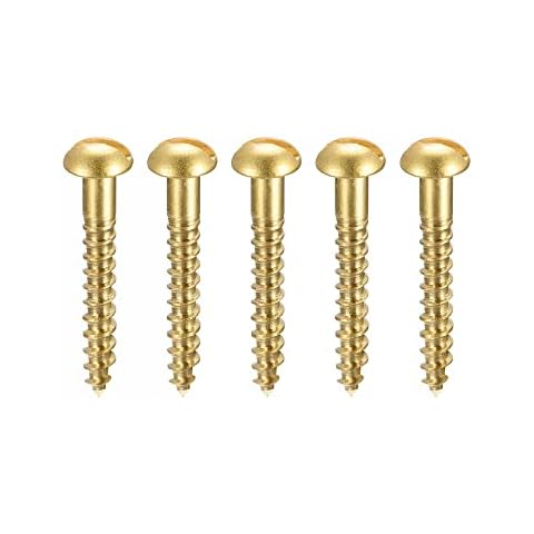Tornillos de latón para madera