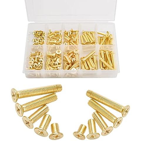 Tornillos de latón para metales