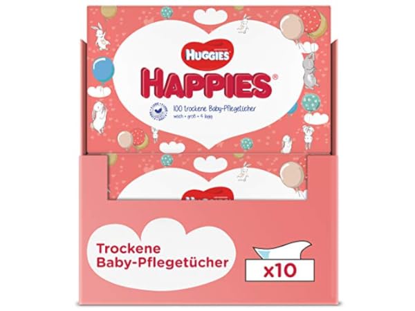 Trockene Babypflegetücher Vorschaubild