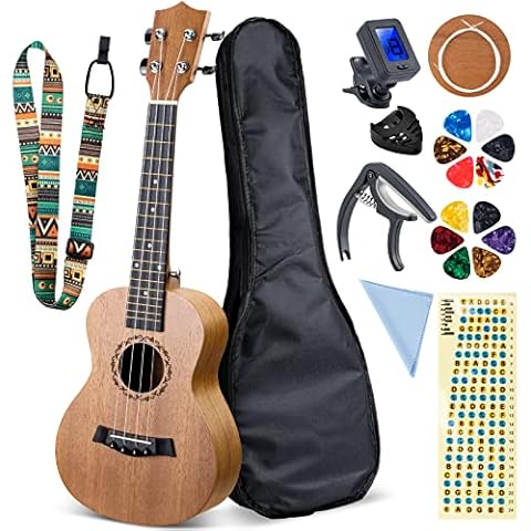 Ukeleles pulidos
