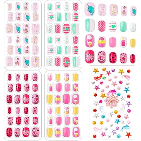 Uñas postizas adhesivas