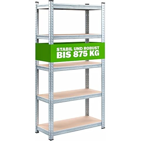 Unidades de estanterías de MDF