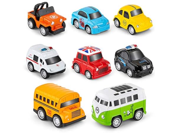 Vehículos de cuerda de juguete para niños Miniatura