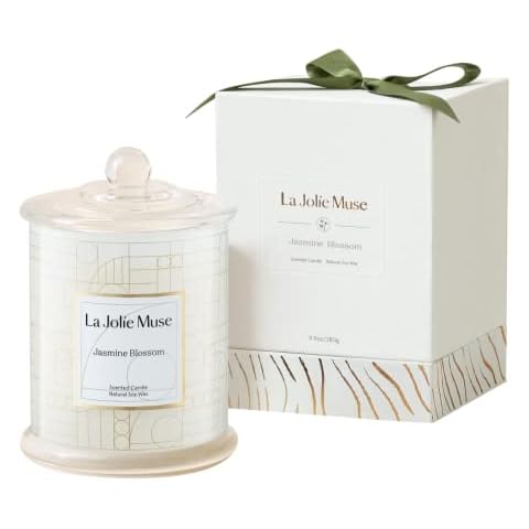 Velas aromáticas de jazmín