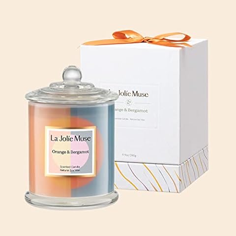 Velas aromáticas de naranja