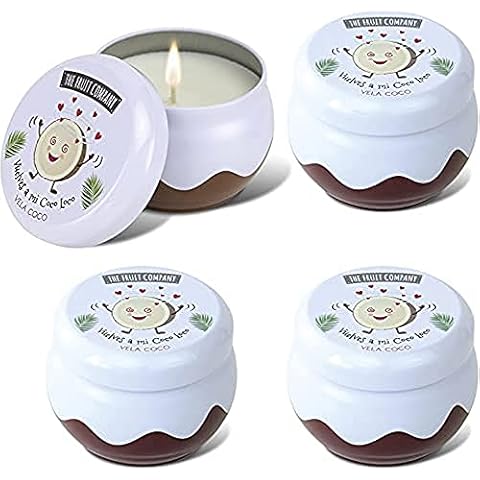 Velas aromáticas vegetales