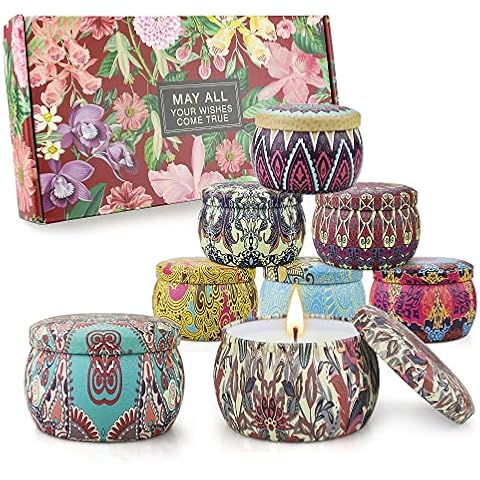 Velas de flores