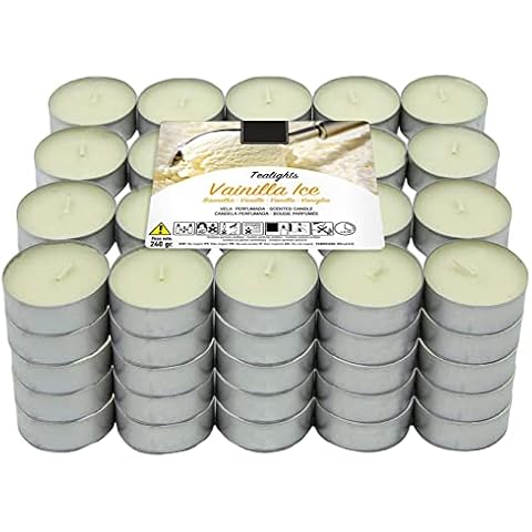Velas de vainilla