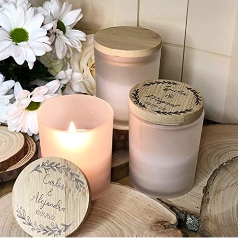 Velas pilar con tapa