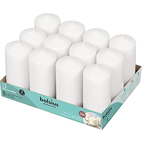 Velas pilar de cerámica