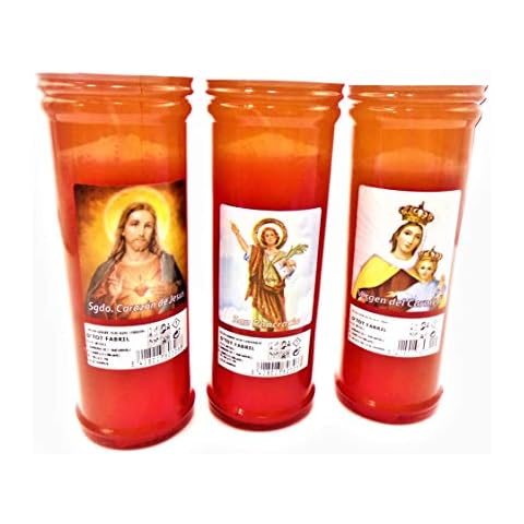 Velas pilar religiosas
