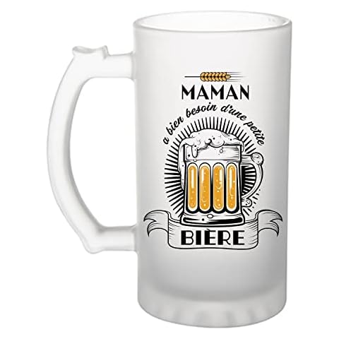 Verres à bière pour la Fête des Mères