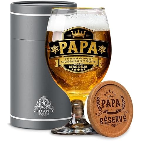 Verres à bière pour la Fête des Pères