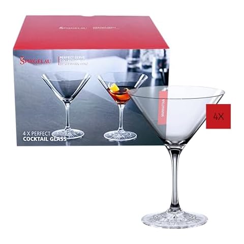 Verres à cocktail en cristal