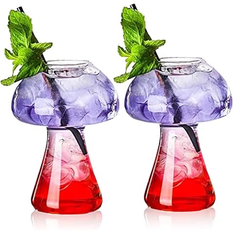 Verres à cocktails aux fruits