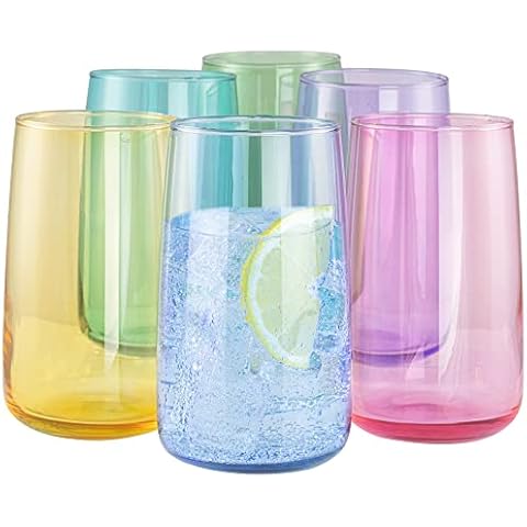 Verres à eau à pied pour cocktails