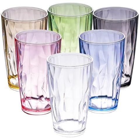 Verres à eau à pied pour voyages