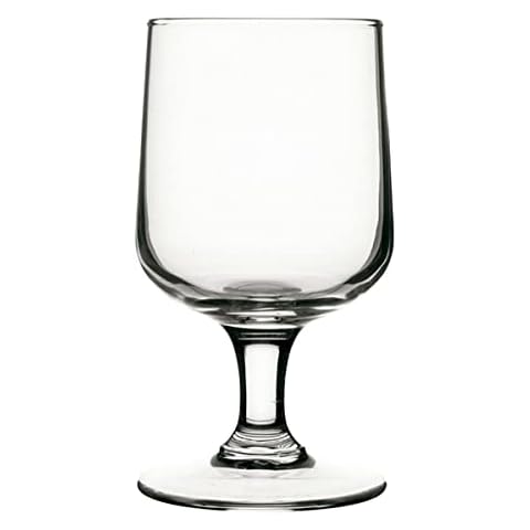Verres à eau à pied
