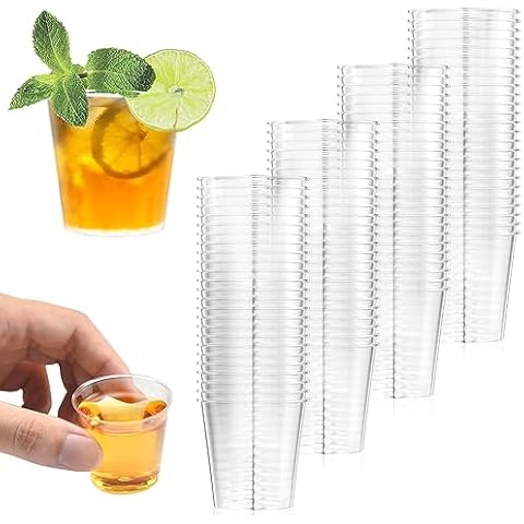 Verres à shot légers