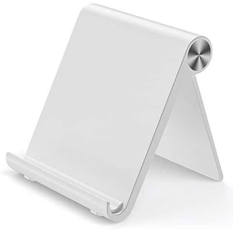 2 Supports Téléphone Pliables - Pince Table 360°, Métal (Pour Avion, Bureau, Sport)