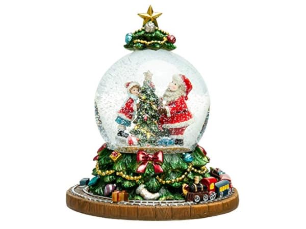 Weihnachtliche Schneekugeln Vorschaubild