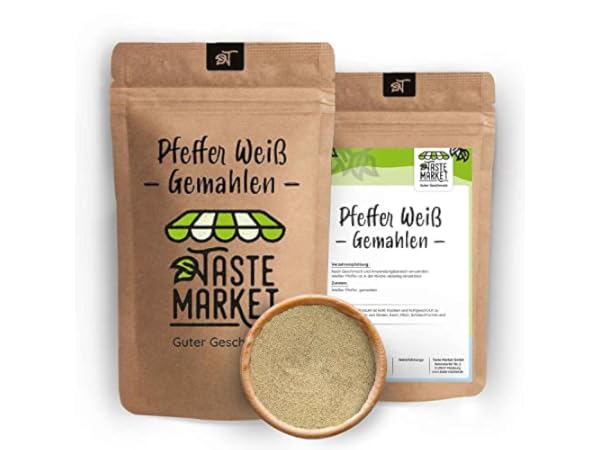 Weißer Pfeffer Pulver Vorschaubild