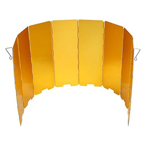 Campingherde mit Windschutz