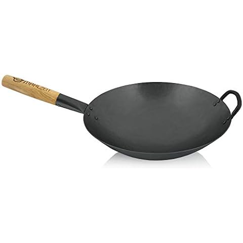 Woks con mango largo