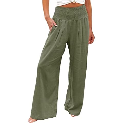 Leinen Yoga-Hosen für Damen