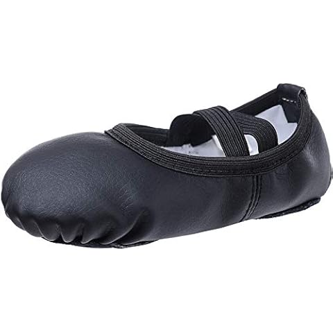 Zapatillas de ballet de cuero para niñas