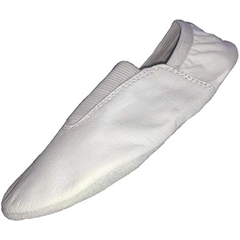 Zapatillas de danza de ante para niñas
