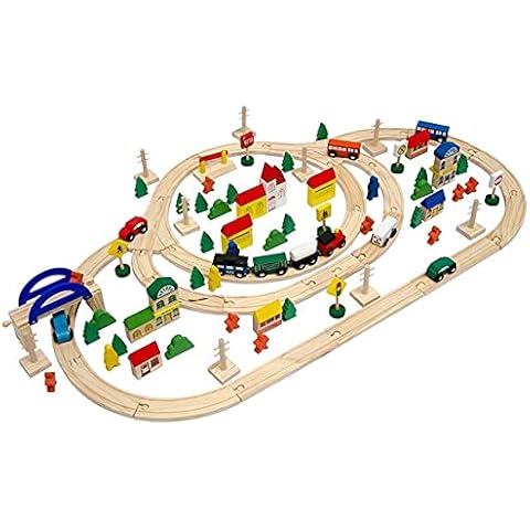 Holz Züge & Schienenfahrzeugspielsets für Kinder
